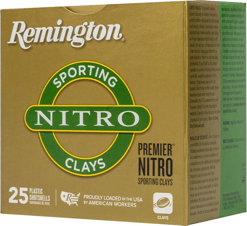 Premier Nitro Sporting Clays, 12 Gauge, 8 Shot, 2-3/4 in, 1 1/8 oz, 1300 fps